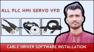 Driver for All PLC Programming Cable  How to Install USB to Serial Driver [upl. by Rodgers230]