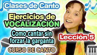 Clases de Canto Lección 5  Vocalización TROMPETILLA  VOCAL “i”  CECI SUAREZ [upl. by Euginimod]