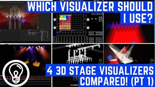 Which Visualizer Should I Use  4 3d Stage Visualizers Compared Pt 1 [upl. by Eikcid814]