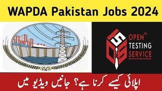 How to Apply WAPDA jobs 2024 online apply kaise Kare  WAPDA jobs 2024 apply online [upl. by Nawuj993]