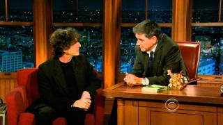 Neil Gaiman on Craig Fergusons Late Late Show June 28 2011 [upl. by Eisiam788]