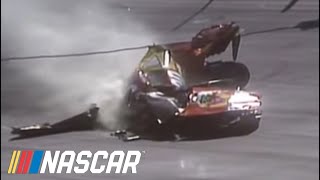 Michael Waltrip Crash at Bristol Motor Speedway  Official Footage  NASCAR [upl. by Alexia660]