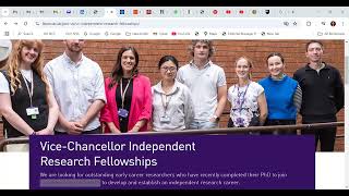 PostDoctoral Fellowship I ViceChancellor Independent Research Fellowships I Loughborough Univ [upl. by Atiuqcir]