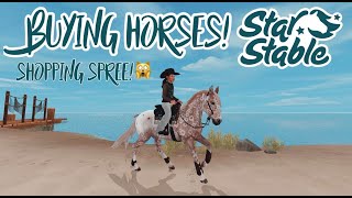 Buying Horses  Star Stable Online [upl. by Romito]