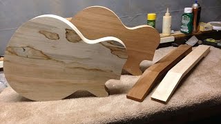 Boudreau Guitars  Tonewood debate guitar builds Part 4 [upl. by Haisi798]