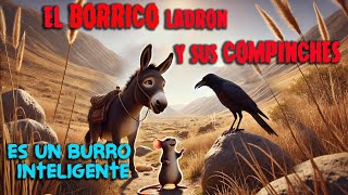 EL BORRICO RATERO Y SUS COMPINCHES Cuento andino [upl. by Nilyahs]