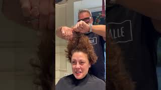 Transición a canas junto con la solución a la abundancia de cabellopeluquerabobhaircut estilista [upl. by Kreiker]