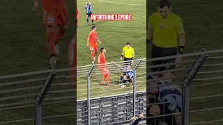 INFORTUNIO LEPORE calcio football funnyvideo soccer [upl. by Lotte]