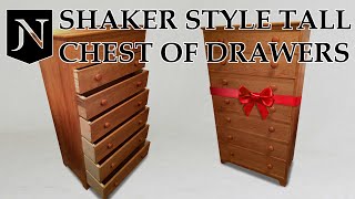 Making a Shaker chest of drawers [upl. by Aizirtap]