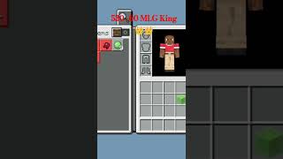 530 60 MLG King 👑👑 minecraft popular gaming ytshorts trending shorts vairal [upl. by Anawal]