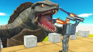 ROCKET LAUNCHER VS GIANT MONSTERS  Animal Revolt Battle Simulator [upl. by Hutchins]