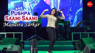 Pushpa Saami Saami  Live Singing By Mandira Sarkar  The Pancham Musical Present [upl. by Olsson]