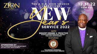 The AME Zion Church Connectional New Years Service 2022 [upl. by Ardnak896]