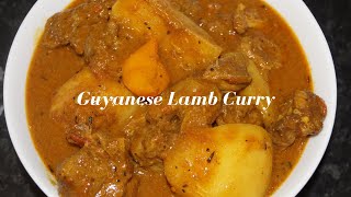 HOW TO MAKE THE PERFECT GUYANESE LAMB CURRY [upl. by Ahsilak]