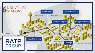 À quoi correspond le prolongement de la ligne 11   RATP [upl. by Bohi120]