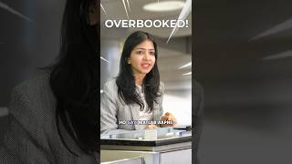 What is over booking of flight and what happens if the flight is overbooked shorts overbooked [upl. by Idner]