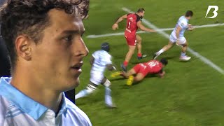 Henry Arundells Debut for Racing 92 A Heroic HatTrick Against Toulon 2023 [upl. by Archambault491]