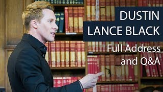 Dustin Lance Black  Full Address and QampA  Oxford Union [upl. by Elleinet153]