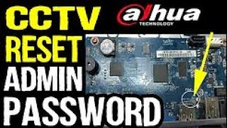 Dahua DVR Hard Reset Without Reset Button  How to Reset Admin Password Dahua DVRNVR [upl. by Niajneb]