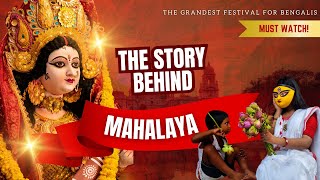 Mahalaya 2024 Tarpan Rituals Durga Puja Preparations and Mythology Explained  Mahalaya Explained [upl. by Meilen]