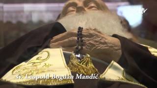 Katolički kalendar 1252016  Sveti Leopold Bogdan Mandić [upl. by Animehliw]