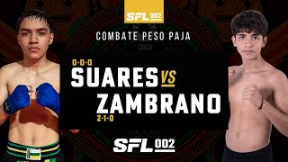 JOAN ZAMBRANO VS STEVEN CASTRO SFL 002 [upl. by Nohsid]