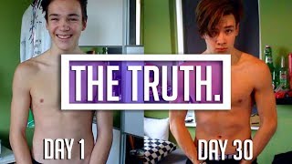 200 PUSH UPS A DAY FOR 30 DAYS CHALLENGE  THE TRUTH [upl. by Genny]