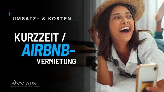 Finanzplan für eine Airbnb Unterkunft amp Kurzzeitvermietung  AVVIARSI GmbH [upl. by Kehsihba]