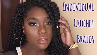 EASY Crochet Box Braids WITHOUT CORNROWS [upl. by Acacia63]