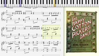 The Happy Cotton Pickers Dance by Sol Green 1899 Ragtime piano [upl. by Lauro357]