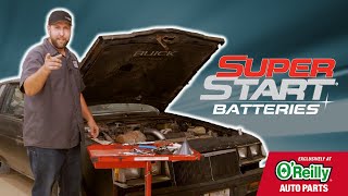 Vice Grip Garage and Super Start Batteries  OReilly Auto Parts [upl. by Ribak]