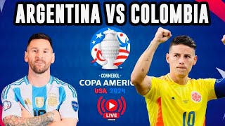 Argentina Vs Colombia Final Copa America 2024  All Goals amp Highlights [upl. by Adnama]