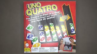 How To Play UNO Quatro [upl. by Glennie]