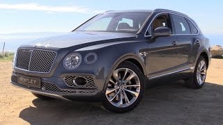 2017 Bentley Bentayga W12 Start Up Road Test amp In Depth Review [upl. by Kathe]