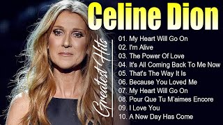 Celine Dion Greatest Hits 🎶 The Best of Celine Dion celinedion [upl. by Gould]