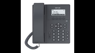 Entry Level VoIP Phone SIP telephone ECG201 [upl. by Adrial]