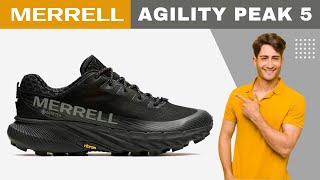 Merrell Agility Peak 5 GoreTex Shoes for Men [upl. by Aurlie]