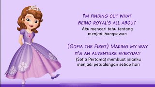 Sofia The First Theme Song  Ariel Winter Lyrics  Terjemahan Indonesia [upl. by Skip]