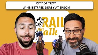 What a race from City Of Troy Epsom Derby Audubon Stakes Kentucky Stakes Calendar [upl. by Adnoral]