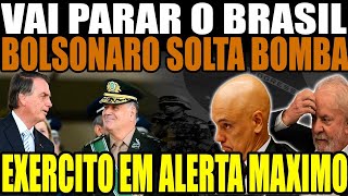 Urgente BOLSONARO SOLTA BOMBA GIGANTE CONTRA MORAES E STF CARTA NA MANGA DESTRUIDORA DESESPERO [upl. by Ycats]