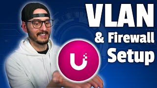 Configuring VLANs Firewall Rules and WiFi Networks  UniFi Network Application [upl. by Rramel]