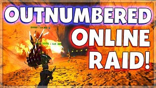 ONLINE CAVE RAIDING  ARK Small Tribes PvP [upl. by Gintz]