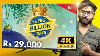 65 inch 4K TV For Rs 29000 Only 🔥  iFFALCON by TCL U62  Flipkart Big Billion Days [upl. by Anaujd337]