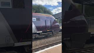 Cross country train arriving at Tiverton Parkway station [upl. by Ahsenrac917]