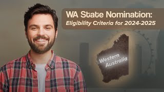 Western Australias 20242025 State Nomination Program  WA Skilled Occupation List 2024 [upl. by Vins]