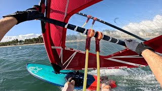 Windsurfing at Boracay Philippines [upl. by Collar]