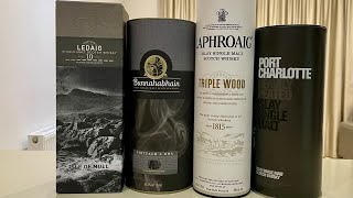 Дымная вискибитва Bunnahabhain Laphroaig Ledaig Bruichladdich Бой дыма Серия 26 [upl. by Atwekk]