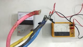 HOW TO CHECK CABLE INSULATION WITH MEGGER [upl. by Carleen]