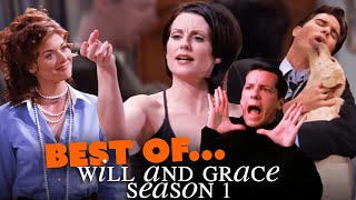 The ULTIMATE Best Moments from Will amp Grace Season One  Comedy Bites Vintage [upl. by Hennessy698]