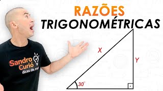 FÁCIL e RÁPIDO  RAZÕES TRIGONOMÉTRICAS NO TRIÂNGULO RETÂNGULO [upl. by Rehprotsirhc]